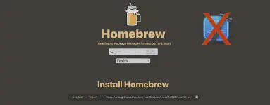 Install Homebrew without Xcode